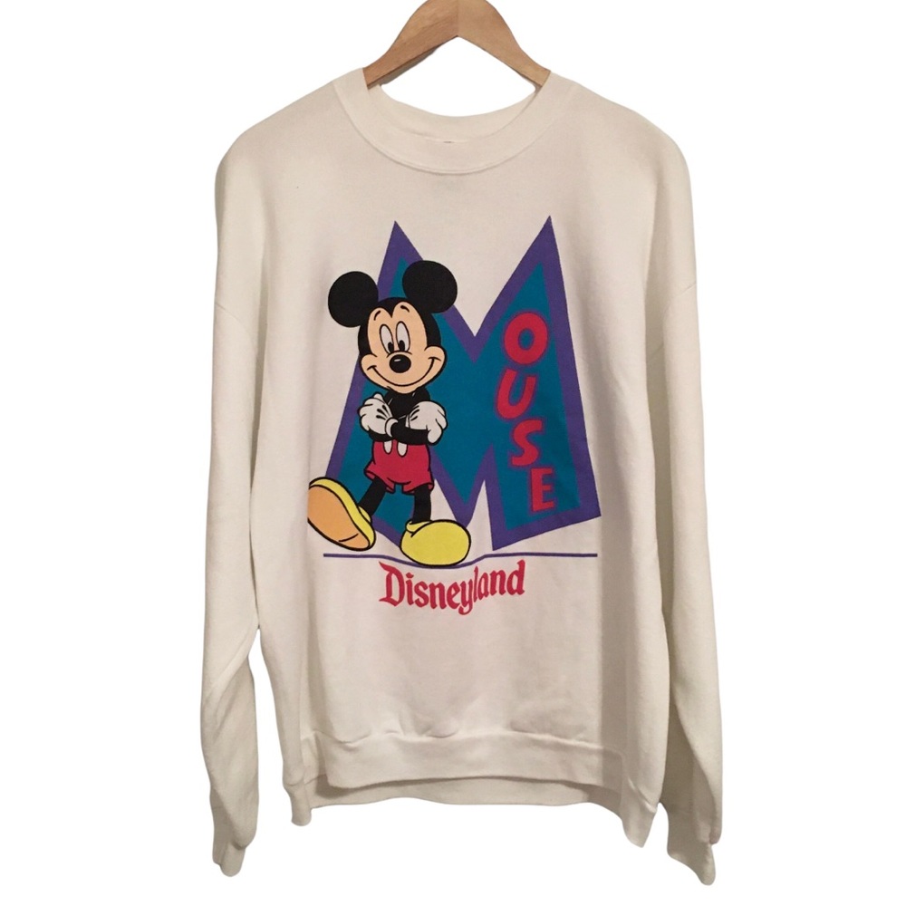 🛑SOLD🛑 Vintage 90s Mickey Mouse Sweatshirt - Picture 1 of 4